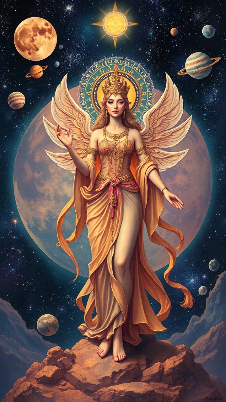I m only goddess with soul among the planets