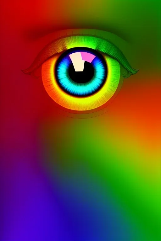 rainbow eyes