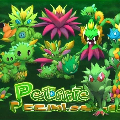 Plant monster pokemon