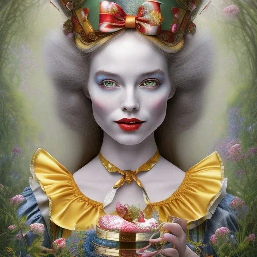 "Mad Hatter" book character of "Alice in the wonderland",man, detailed eyes, elegant,sarcastic smile, by Disney,Chie Yoshii,