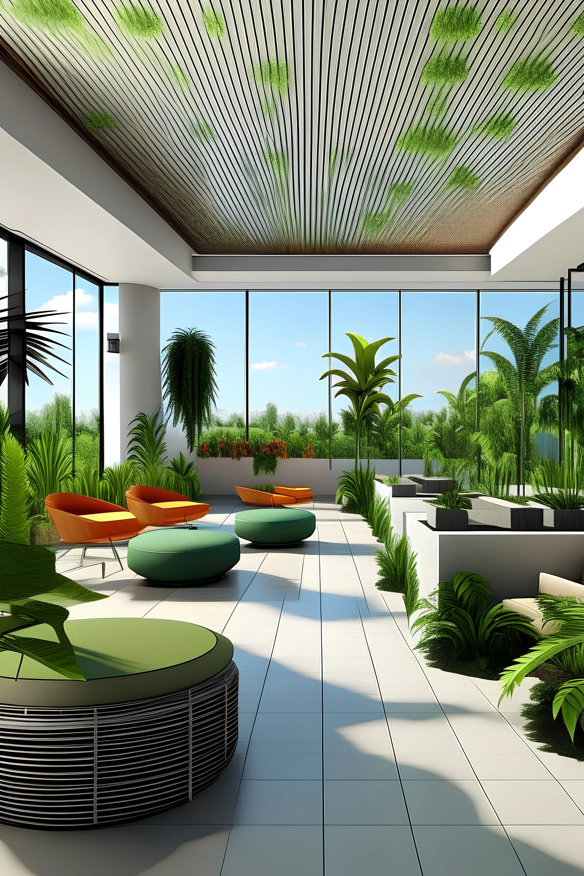 photorealistic image, improve quality of people, only improve quality of plants and people