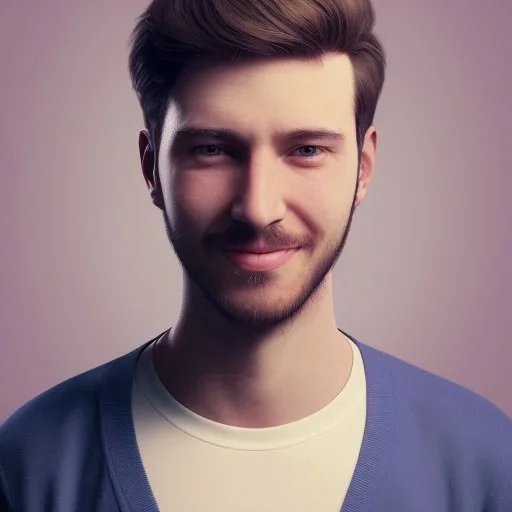 portrait of a boring 25 years old start up employee, cool, smiling, hipster, 4K, hyper-realistic portrait, cinematrographic, backlight