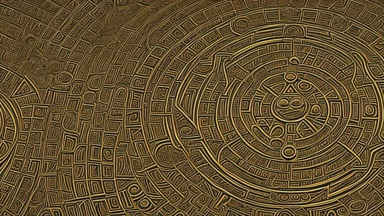 crop circles showing glyphs from aliens