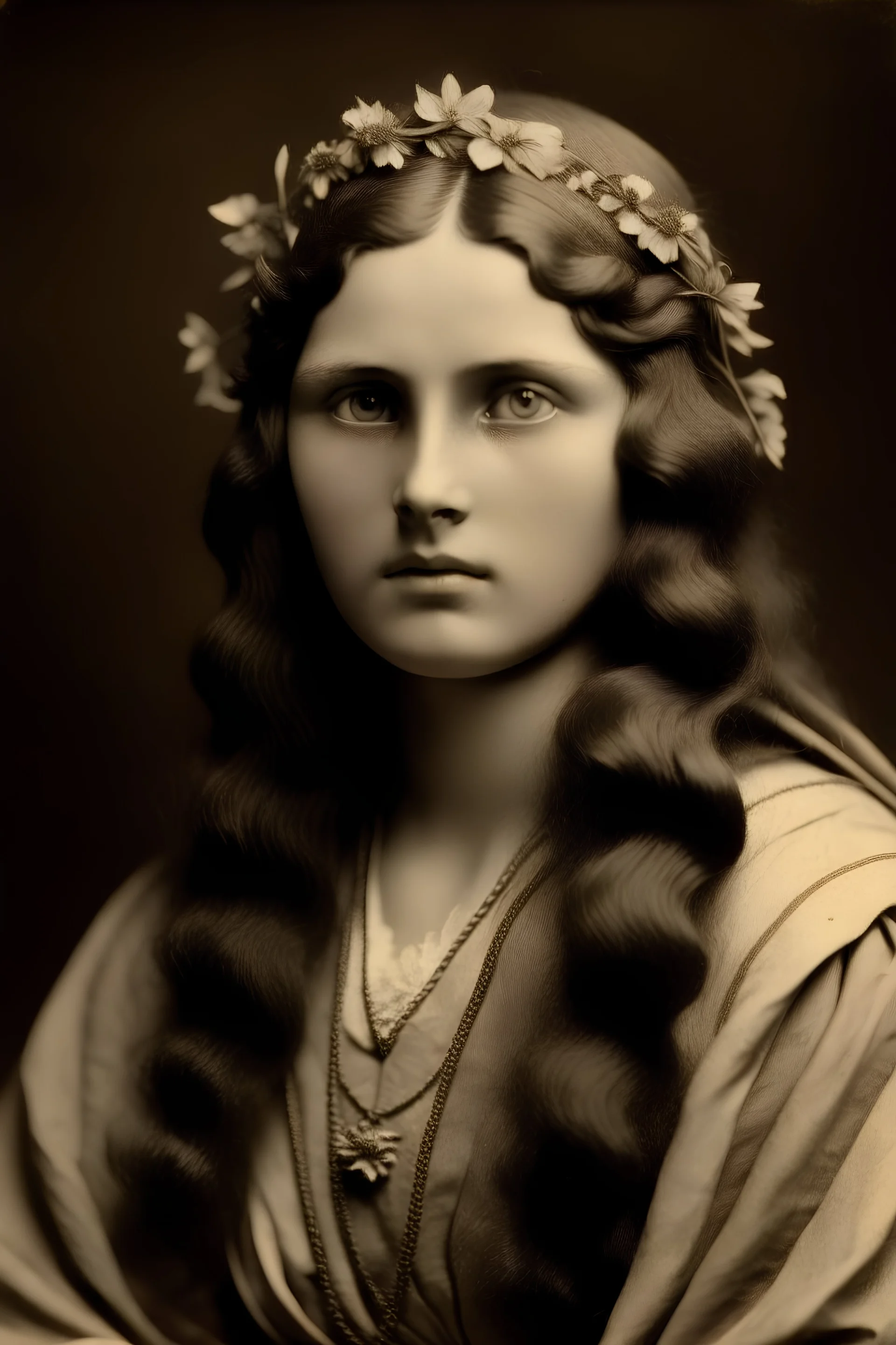 a Victorian photograph of Mary Magdalene