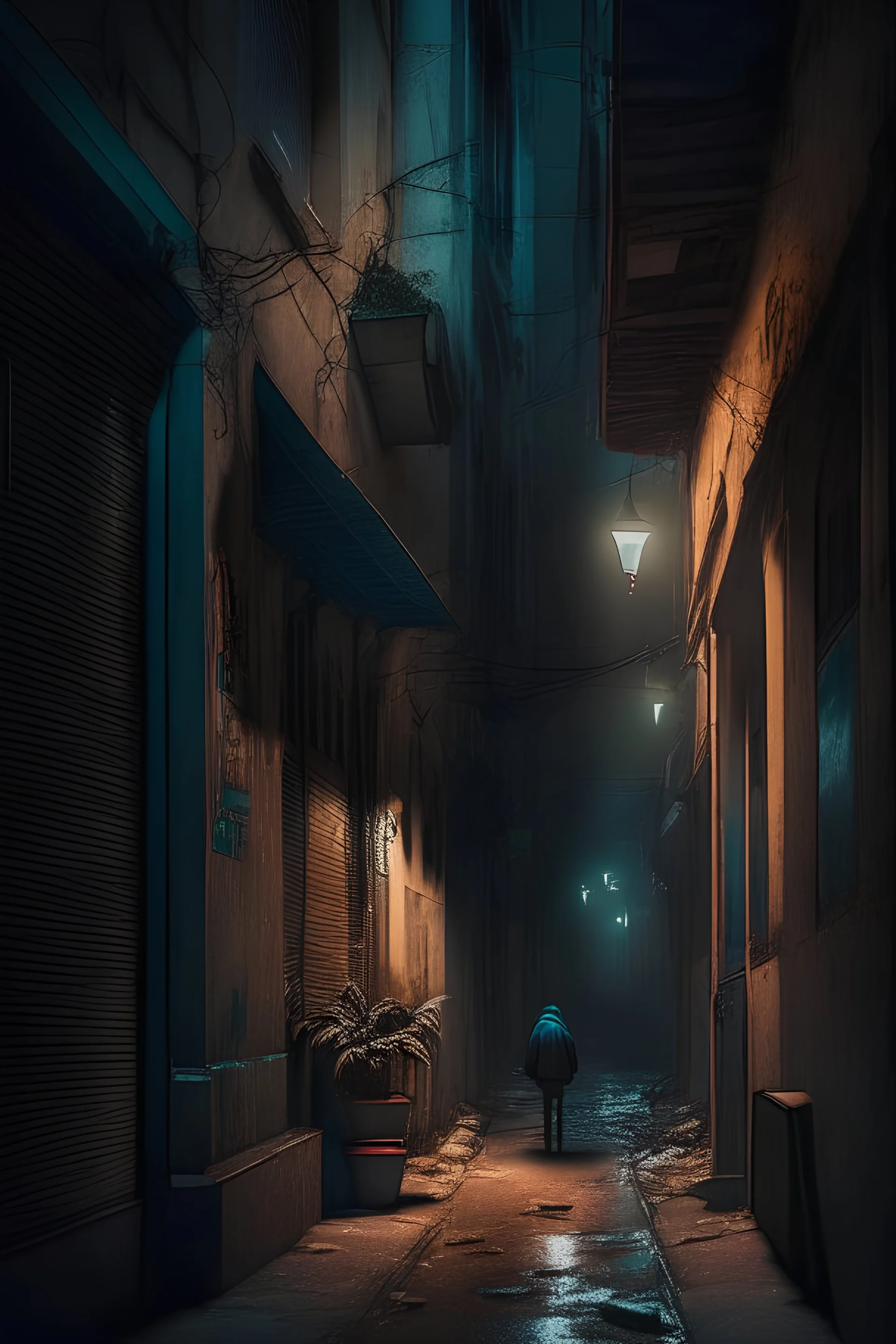 After hours of sneaking around the streets