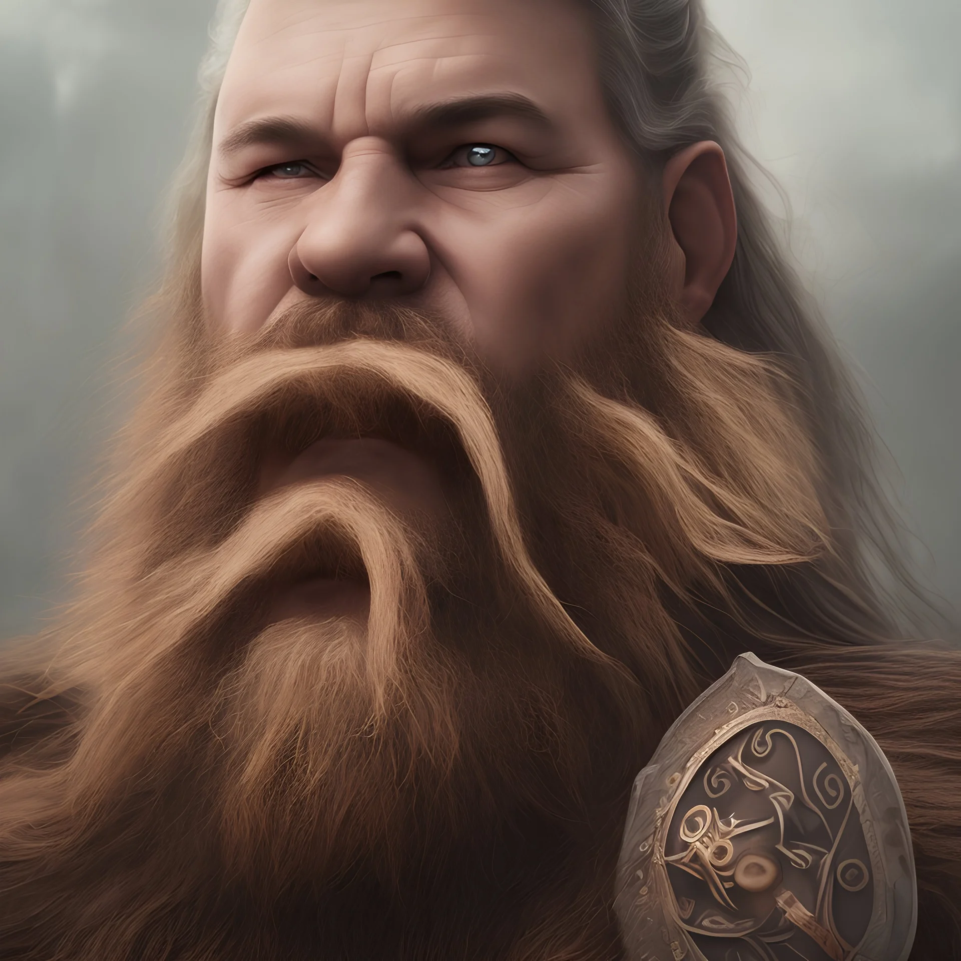 portrait photo of two 55 years old vikings embraced muscular chubby and hairy beard manly chest hairy shoulders emotive eyes hyper-realistic 4k cinematic photographic