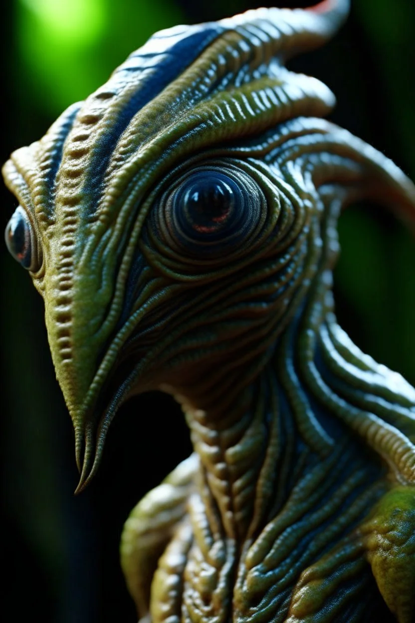 Animal alien ,3d 4k octane render, smooth, sharp focus, highly detailed, unreal engine 5,