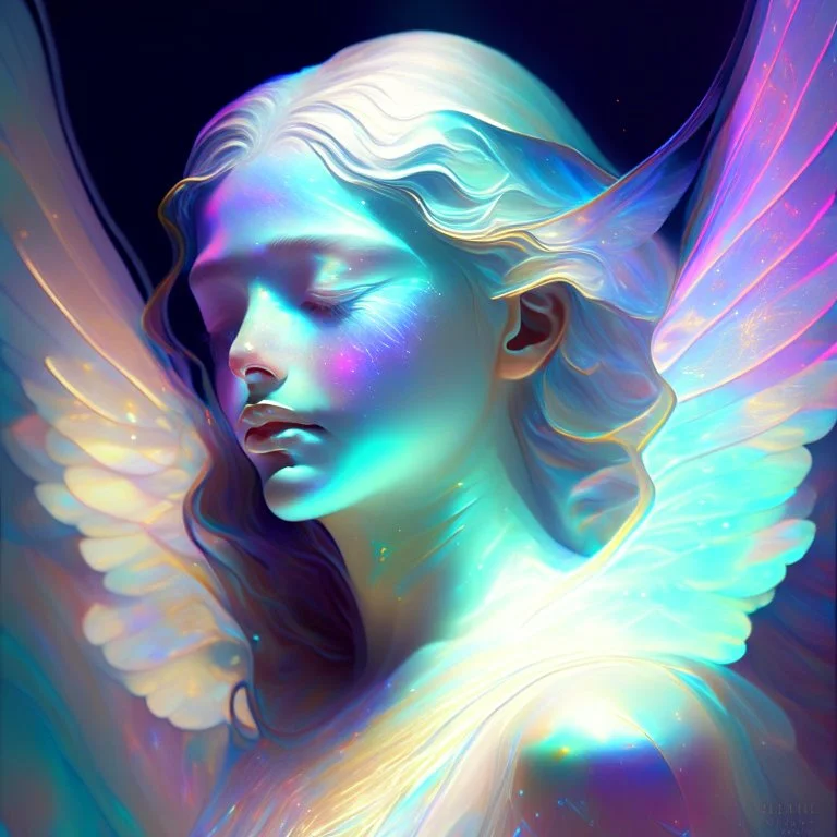 iridescent angel