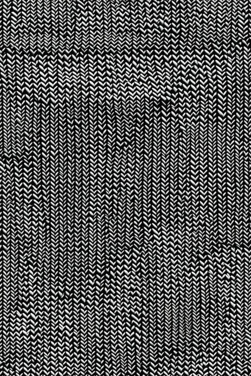 Infinite pattern wool tweed, tilable, black and white, top view, uniforme, textile design, fantasy pattern, textile design