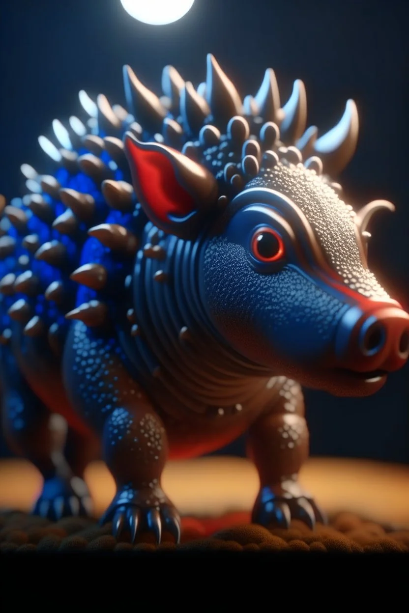 Atomic animal,3d 4k octane render, smooth, sharp focus, highly detailed, unreal engine 5,