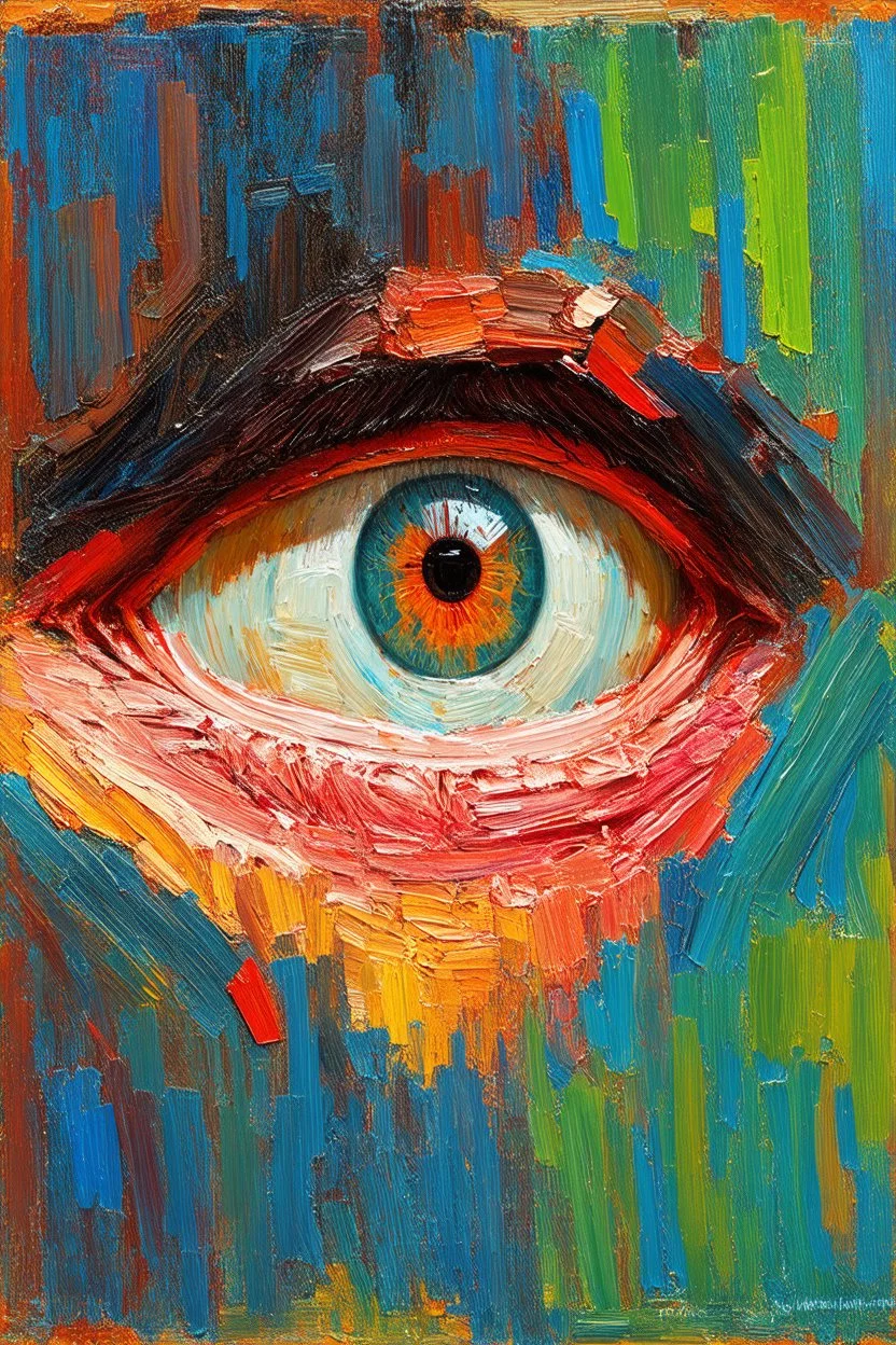 disembodied eye; Post-Impressionism