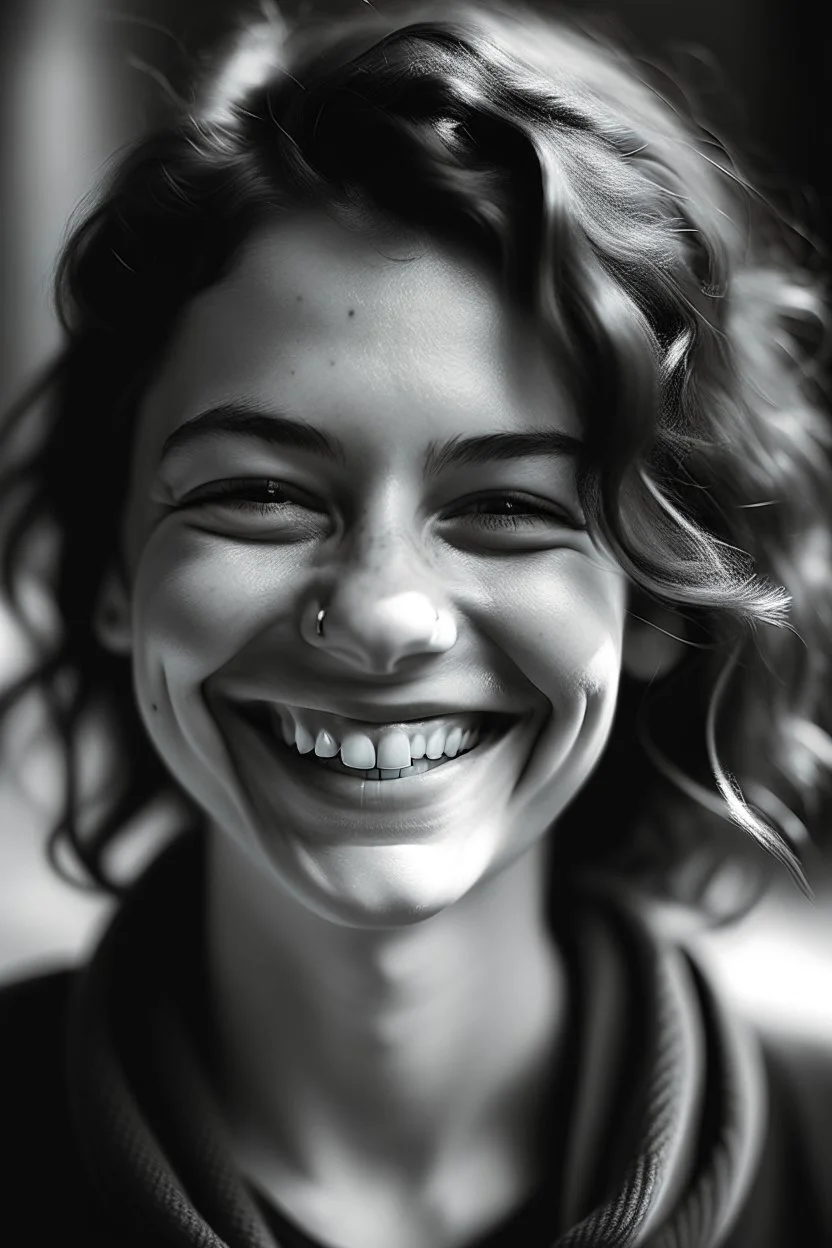 portrait of a person, a little smiling.