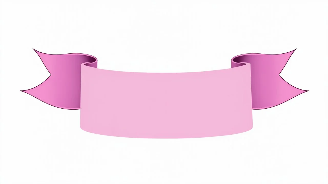 ribbon graphic element with added aged canvas texture