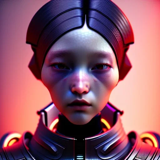 Young Woman, short hair, samurai, cyberpunk, neon, highly detailed, art stations, concept art, smooth, unreal engine 5, god rays, ray tracing, RTX, lumen lighting, ultra detail, volumetric lighting, 3d, finely drawn, high definition, high resolution, gradient background