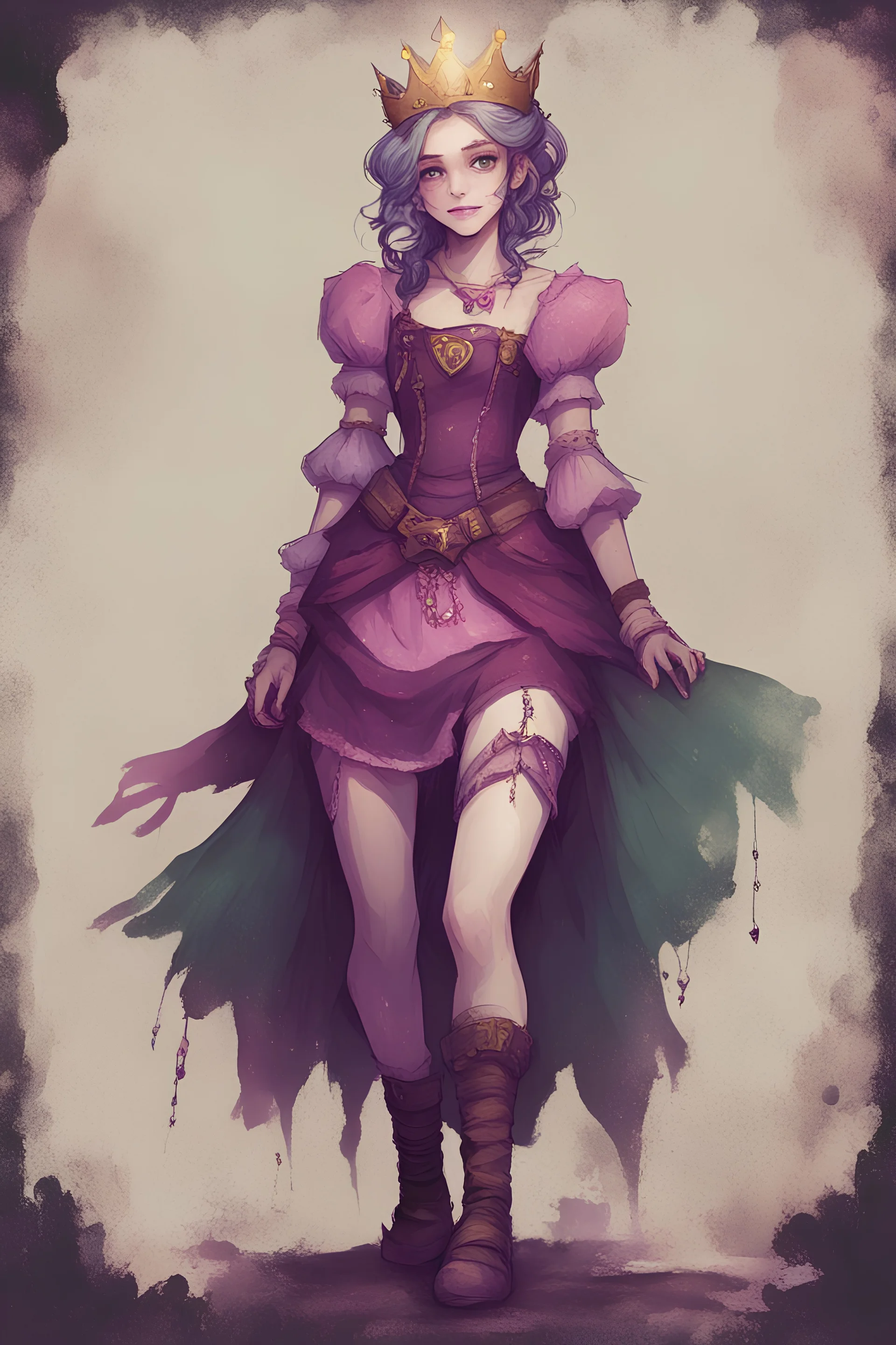 Grunge princess bard