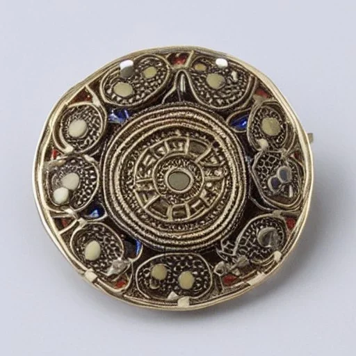 Sutton Hoo brooch Anglo Saxon