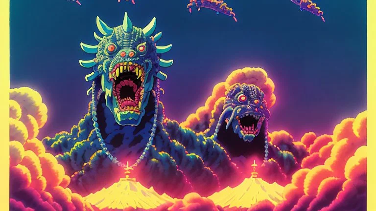 he zombie gods eating worlds with hands, grotesque, horror, high details, intricate details, by vincent di fate, artgerm julie bell beeple, 1 9 8 0 s, inking, vintage 8 0 s print, screen prin