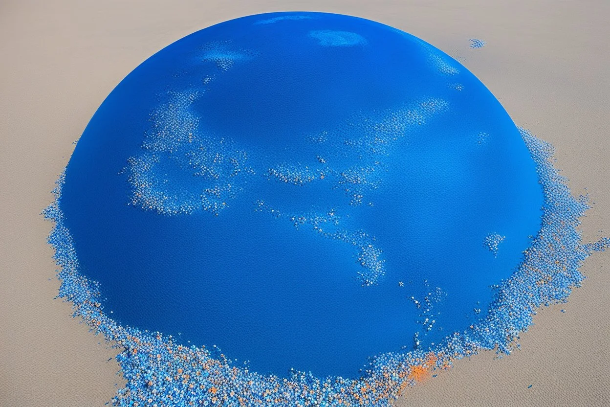 The world is blue as an orange