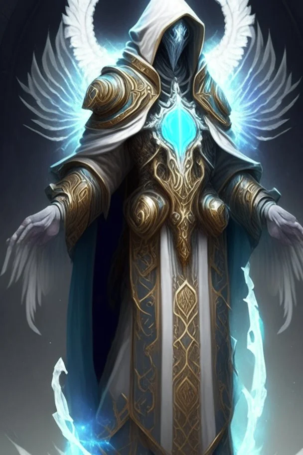 ancient prophet archmage celestial armor faceless