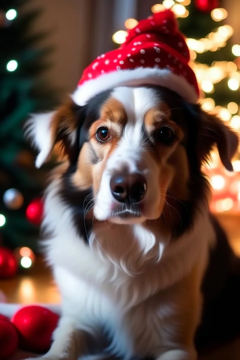 Christmas dog