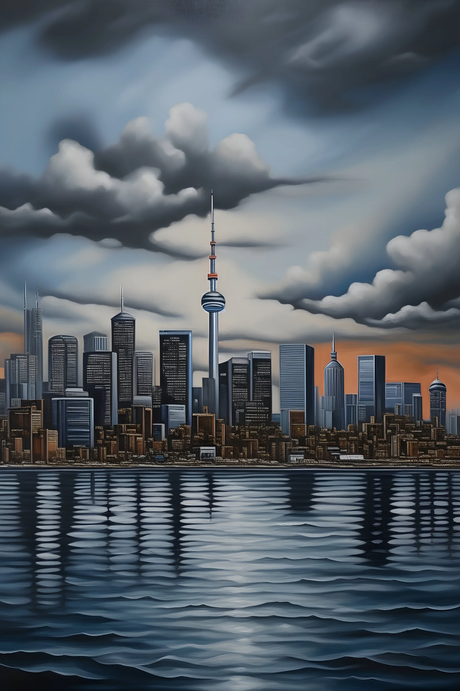 painting of the City of toronto