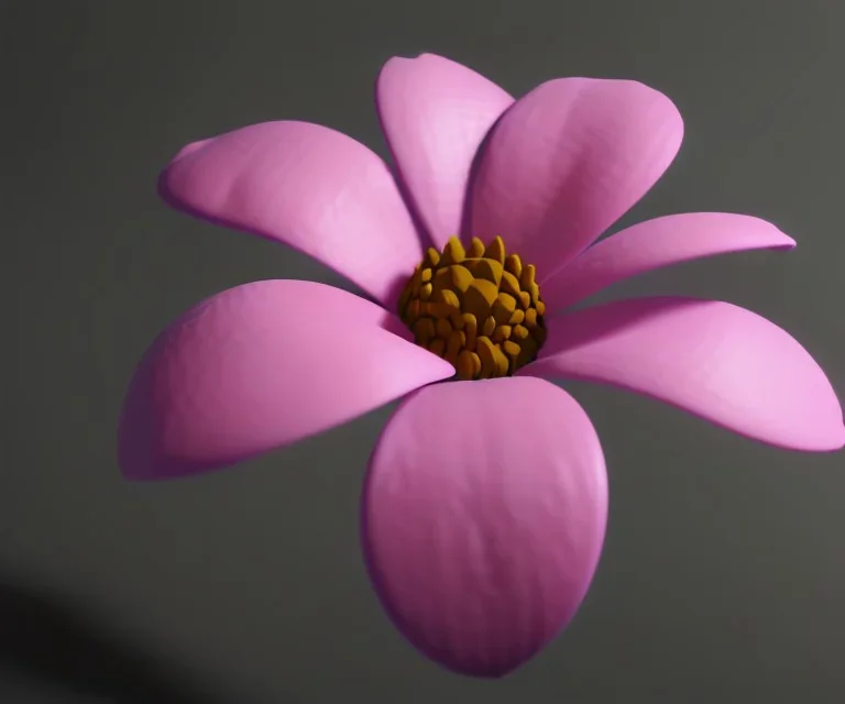 Flower 3d rendering