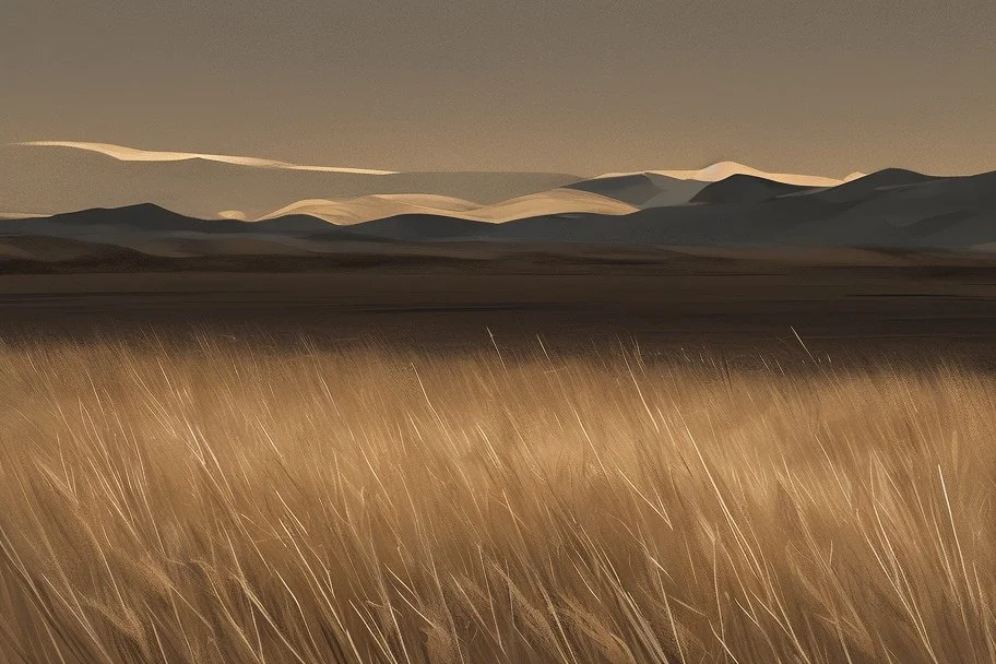 dry grass field byphil hale