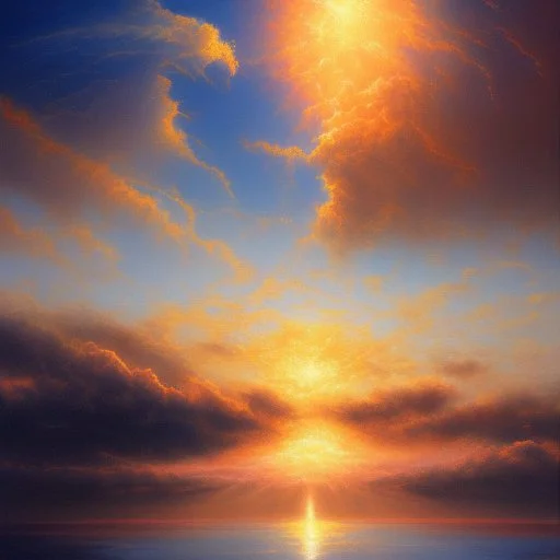 cloud sunset in spring by phil Hale