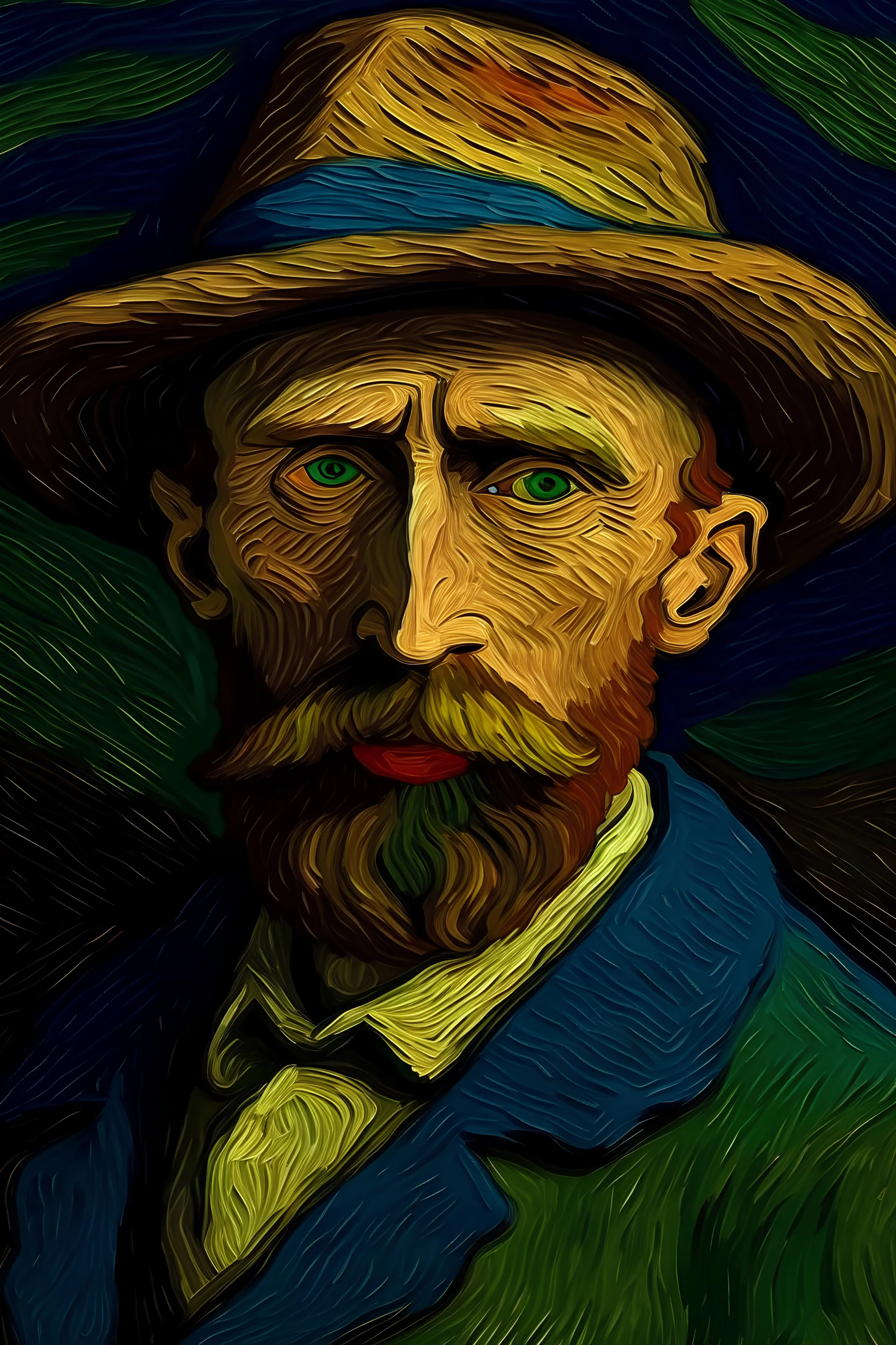 vangogh tarzında küçük ptrens