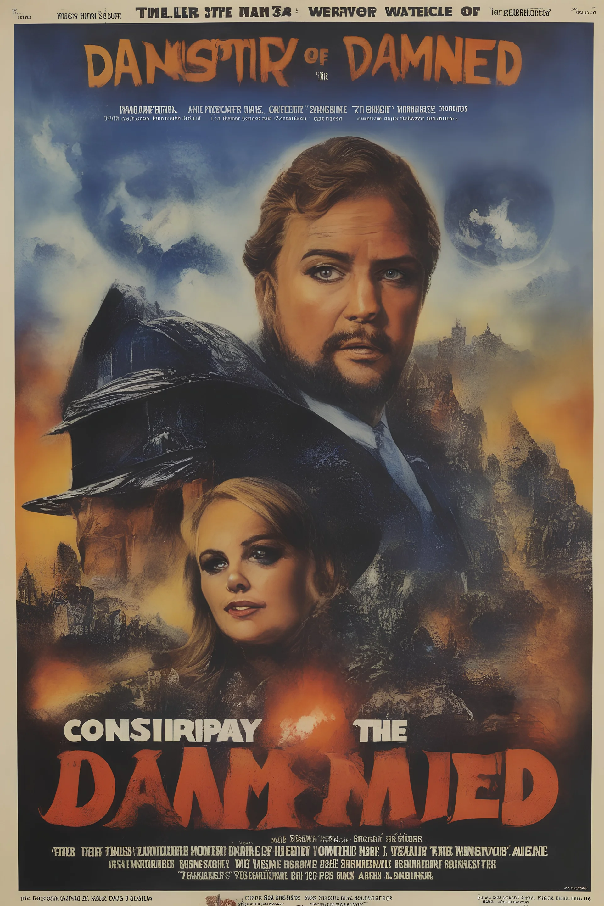 Conspiracy of the Damned movie poster starring Wendel Houser and Janette DeMusche