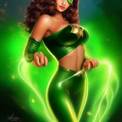 ultra detailed fullbody portrait of beautiful busty Mera DC Universe, wearing skintight green costume, extremely detailed digital painting, intrincate, extremely detailed smiling face,crystal clear Big Green eyes, in the style of adam hughes , mystical colors , perfectly centered image, perfect composition, rim light, beautiful lighting,8k, stunning scene, raytracing