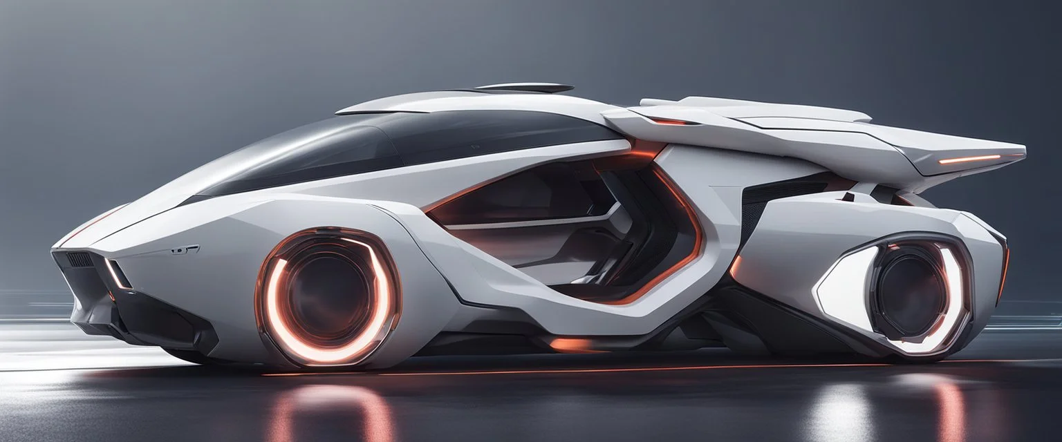 Side view cyber vehicle white isolated background futuristic design, futuristic, elegant atmosphere, glowing lights, highly detailed, digital painting, artstaion, concept art, smooth sharp focus, illustration, art by wlop, mars ravelo, greg rutkowski