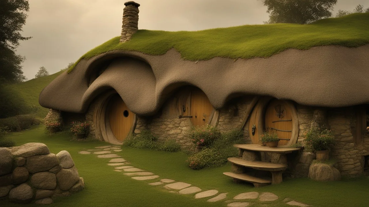 architecture hobbit village vernaculaire