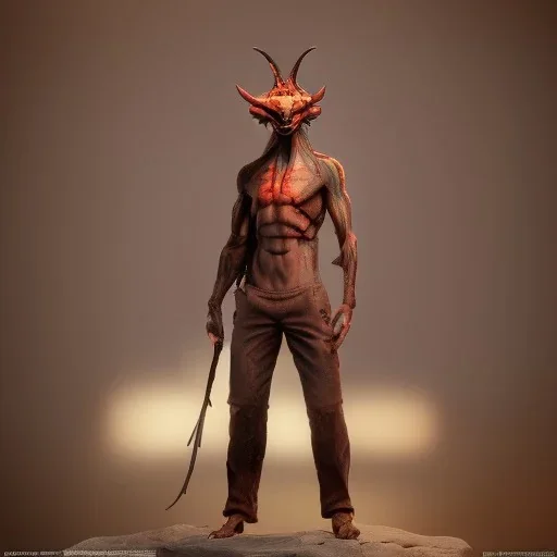 demon sin of wrath, humanoid