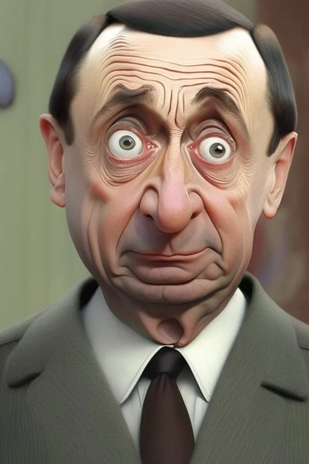 putin as mr bean