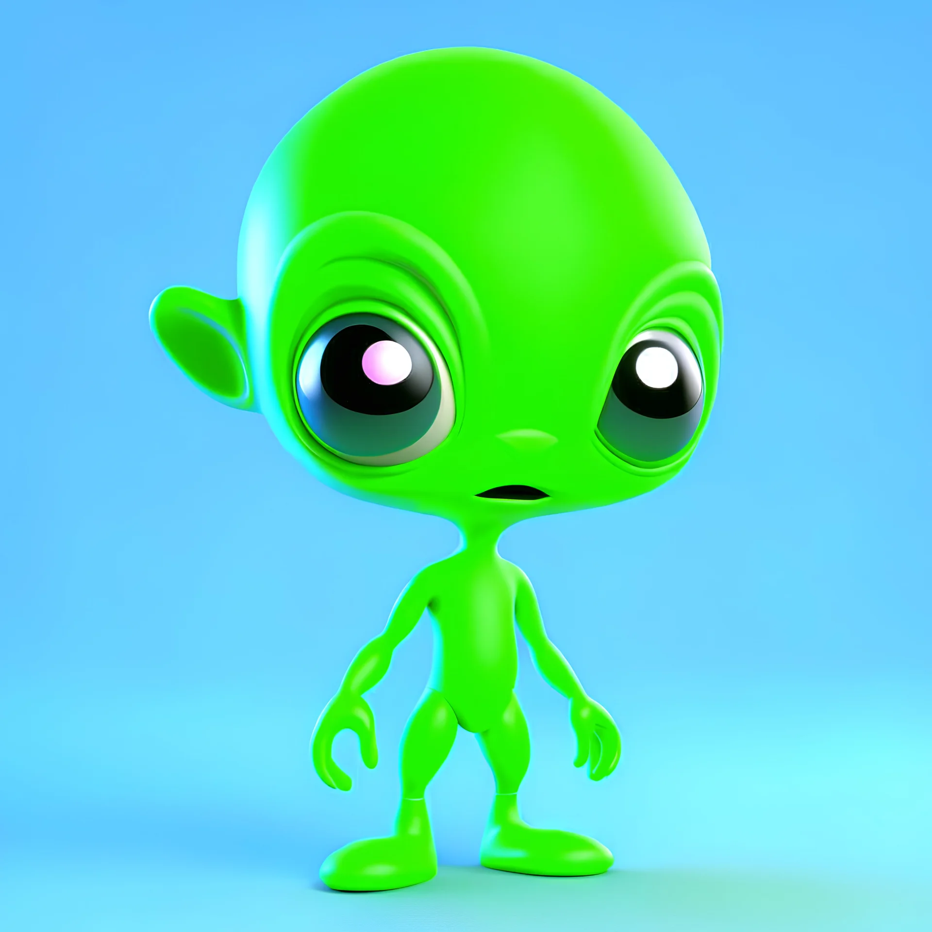 cute alien 3D