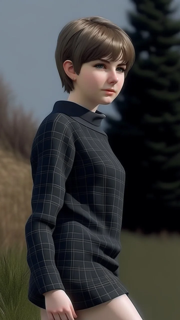 teen very short hair pretty realistic