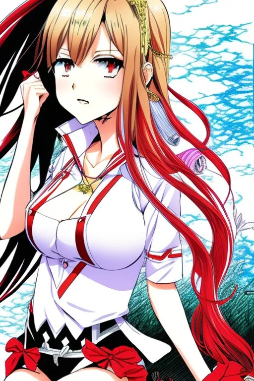 Yui Hatano as drawn by Sui Ishida
