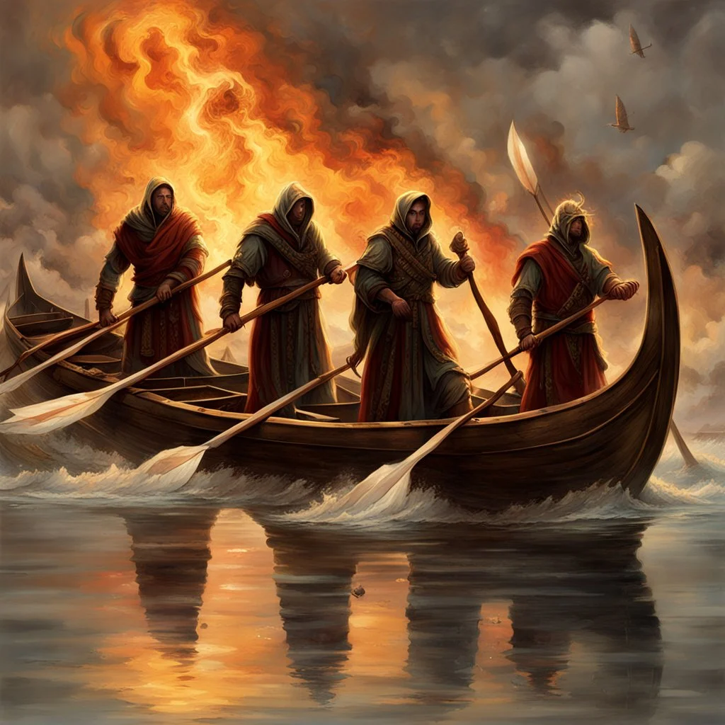 The Four Oarsmen of the Apocalypse.