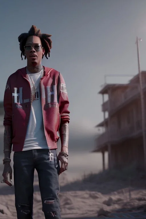 wiz khalifa new, highly detailed, cinematic 16k