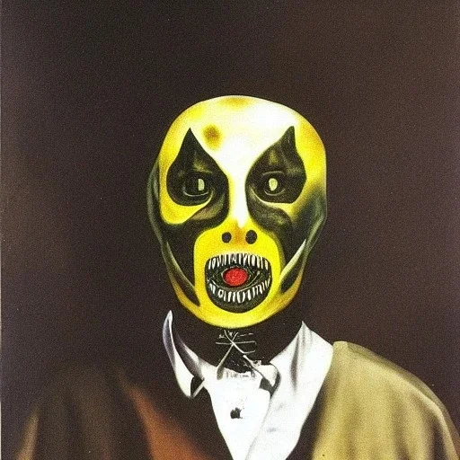 Portrait of Corey Tailor Slipknot by Salvador Dali