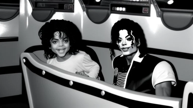 michael jackson at chuck e cheese riding the kiddie rides