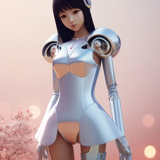 beautiful smooth realistic Japanese catgirl robot body with long legs run, cat aye, extremely sharp detail, finely tuned detail, ultra high definition, 8 k, unreal engine 5, ultra sharp focus, accurate wings