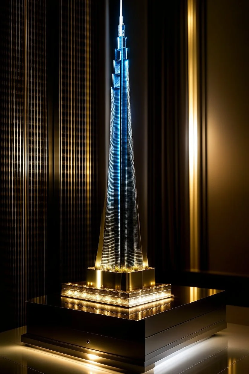 inspiration by burj khalifa8 + speaker with digital led