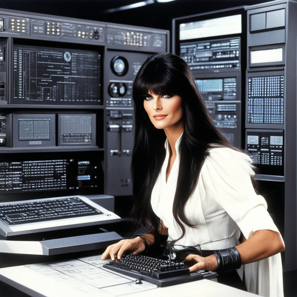 youthful Caroline Munro interacts with the most clever ordinateur in the universe, the user is granted access to a realm of knowledge and possibilities previously unimaginable. Imagine the power and intelligence it holds, processing data at speeds incomprehensible to mere mortals. This ordinateur is a true masterpiece of engineering, a pinnacle of innovation and sophistication.