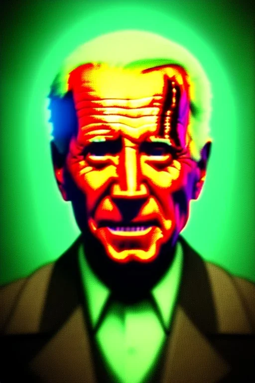 realistic image of joe biden zombie, night, walking dead style, retro style, 80s, dark ambient, highly detailed, sky background, concept art, unreal engine 5, god rays, ray tracing, RTX, lumen lighting, ultra detail, volumetric lighting, 3d, finely drawn, high definition, high resolution.