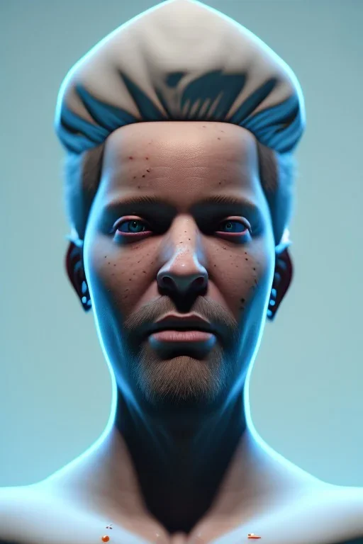 portrait of wade williams, unreal 5, octane render, cinema4d, dynamic lighting, soft lighting, 4k, redshift render, highly detailed, hyper realistic