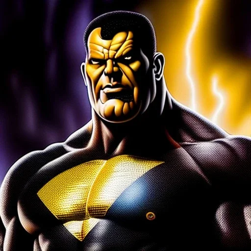 Ultra detailed fullbody Portrait in oil on canvas of Black Adam merges with Thanos,intense stare,extremely detailed digital painting, extremely detailed face,crystal clear Big eyes, mystical colors ,perfectly centered image, perfect composition, rim light, beautiful lighting,masterpiece,8k, stunning scene, raytracing, anatomically correct, in the style of robert e howard and Ken Kelley and Ohrai Noriyoshi and Simon Bisley and tomzj1