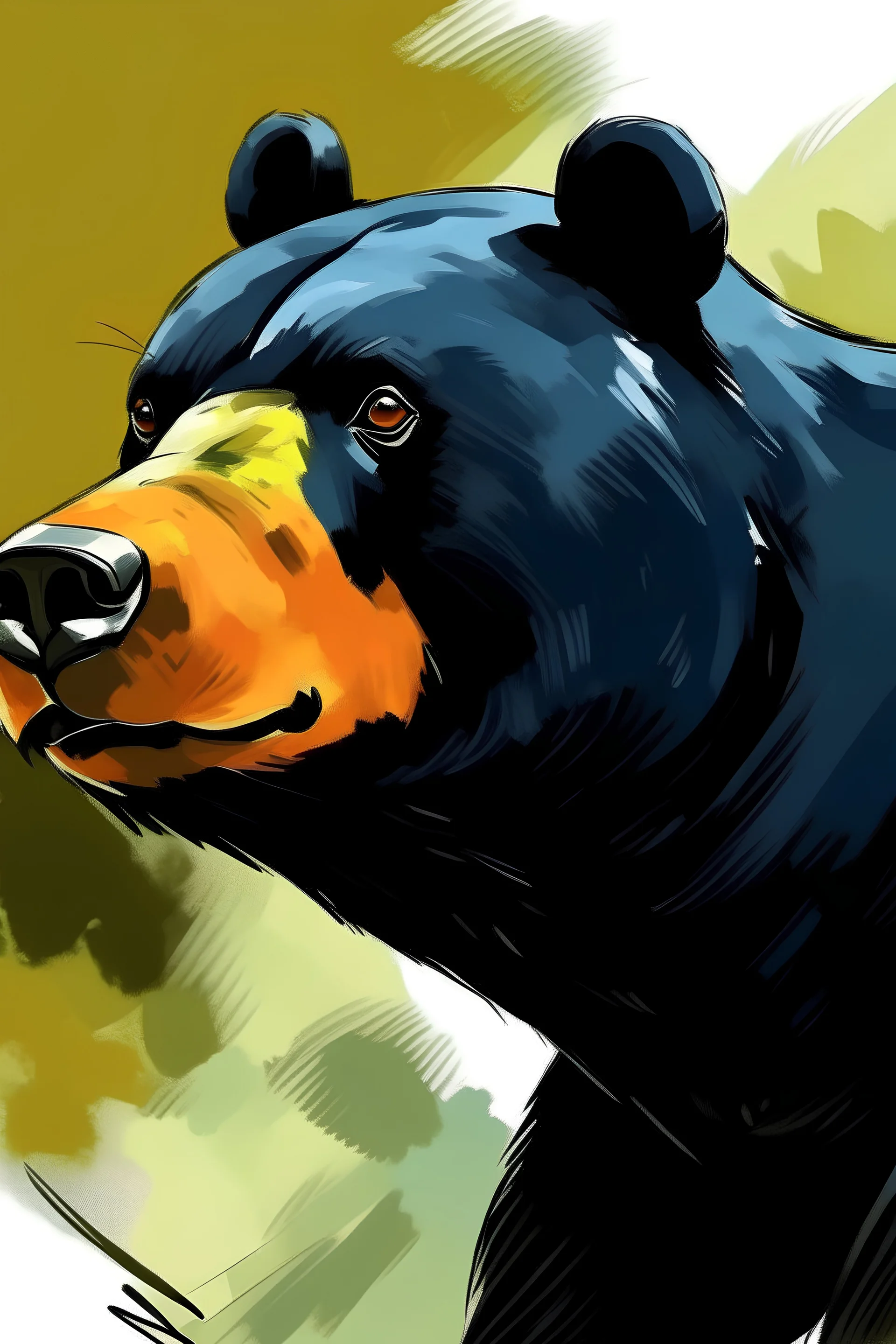 sun bear microsoft paint