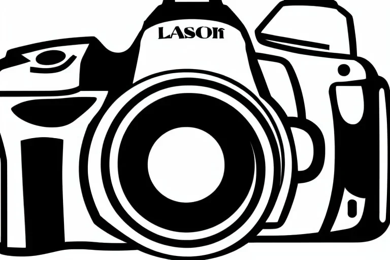 Vector DSLR Camera Photography Vector Vector Illustration